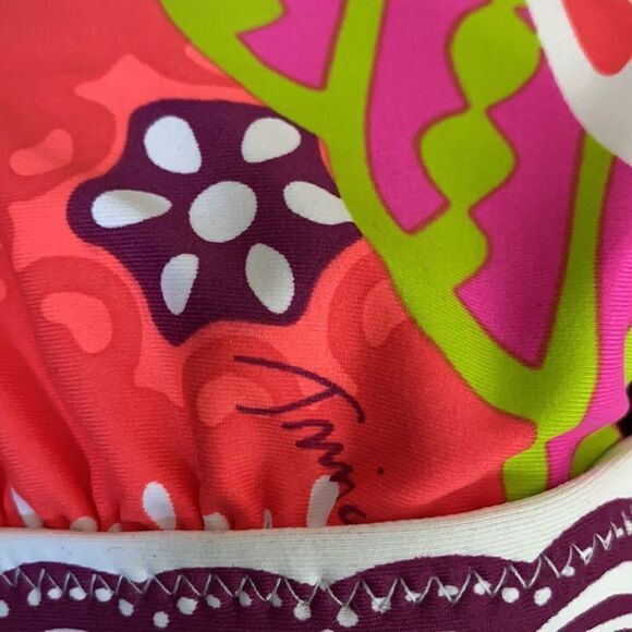 TRINA Turk - Seychelles Halter Tropical One Piece - Picture 14 of 16